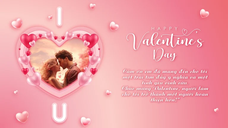 Mẫu thiệp Valentine