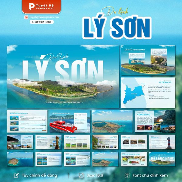 Slide Du lịch Lý Sơn