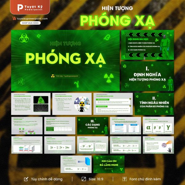 Slide Vật lí: Hiện tượng Phóng Xạ