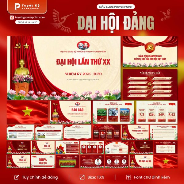 Slide Đại hội Đảng Bộ