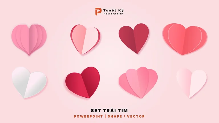 Set Trái Tim | Shape/Vector