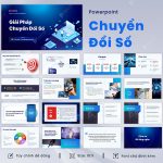 Slide Thuyết Trình, Báo Cáo Ứng Dụng Chuyển Đổi Số